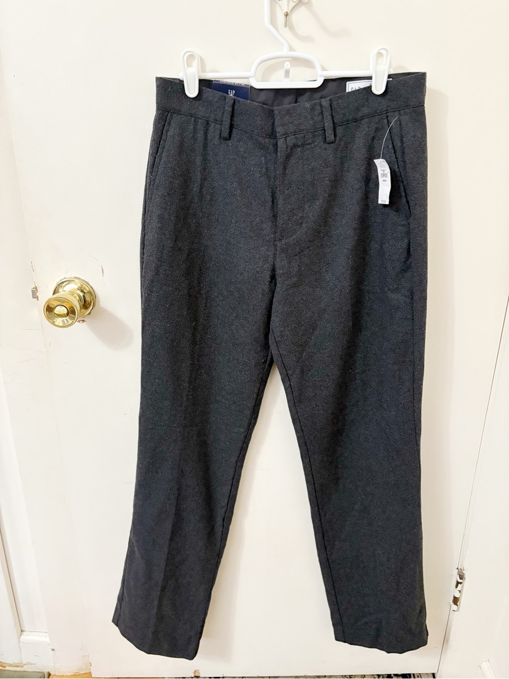 NEW Gap High Rise Wool-Blend Trousers Career Work 28x30